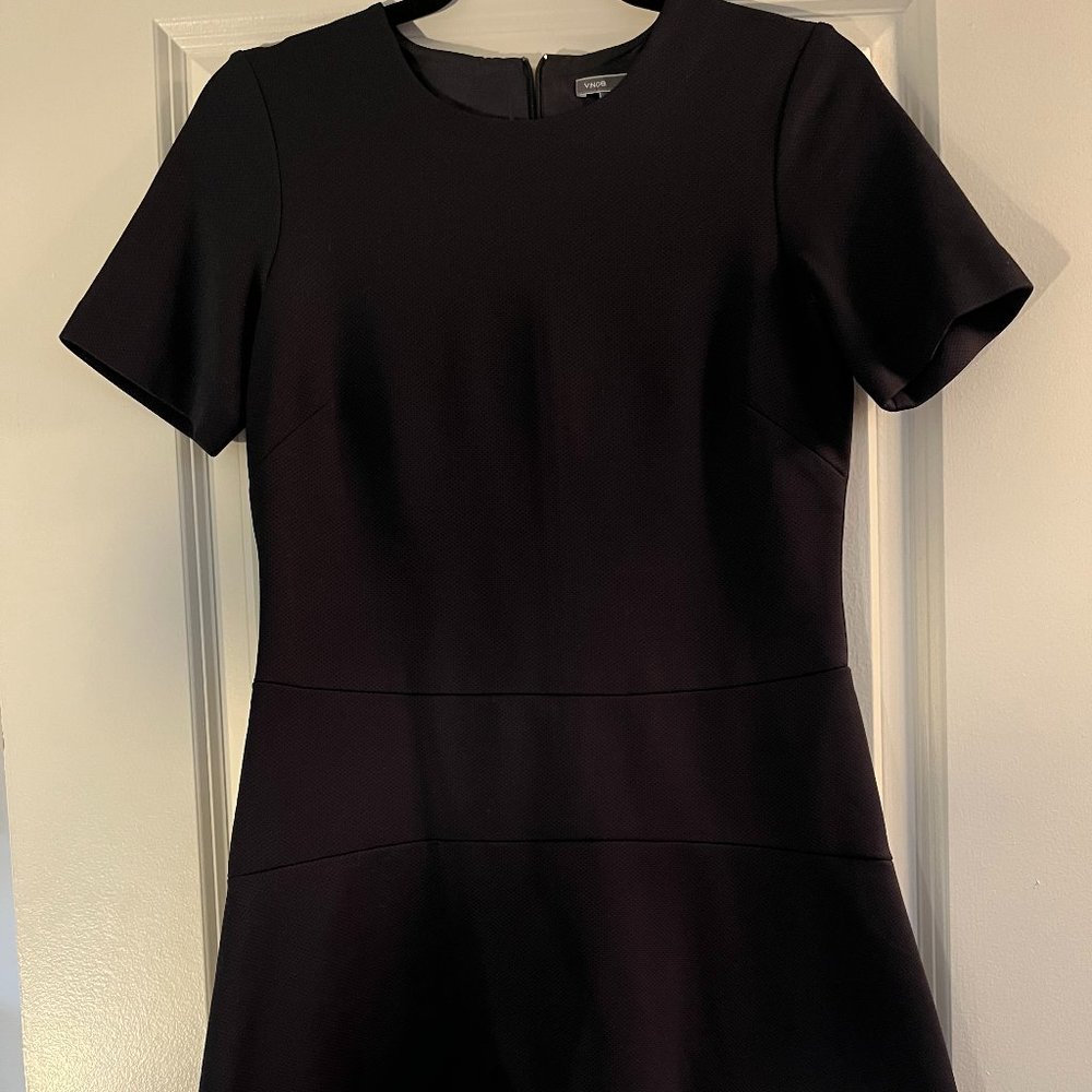Black Vince Midi Dress (Size 4)
